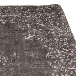 Vintage Design Teppich in Anthrazit - Rocks