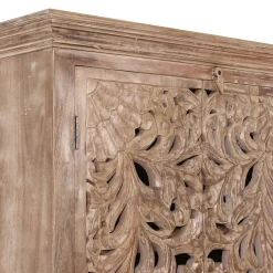 Vintage Flurmöbel aus Holz Sandfarben - Runiasa (sechsteilig)