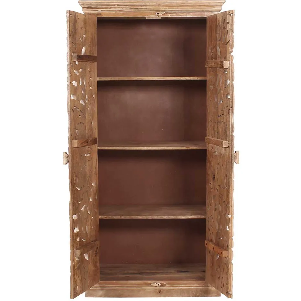 Vintage Flurmöbel aus Holz Sandfarben - Runiasa (sechsteilig)