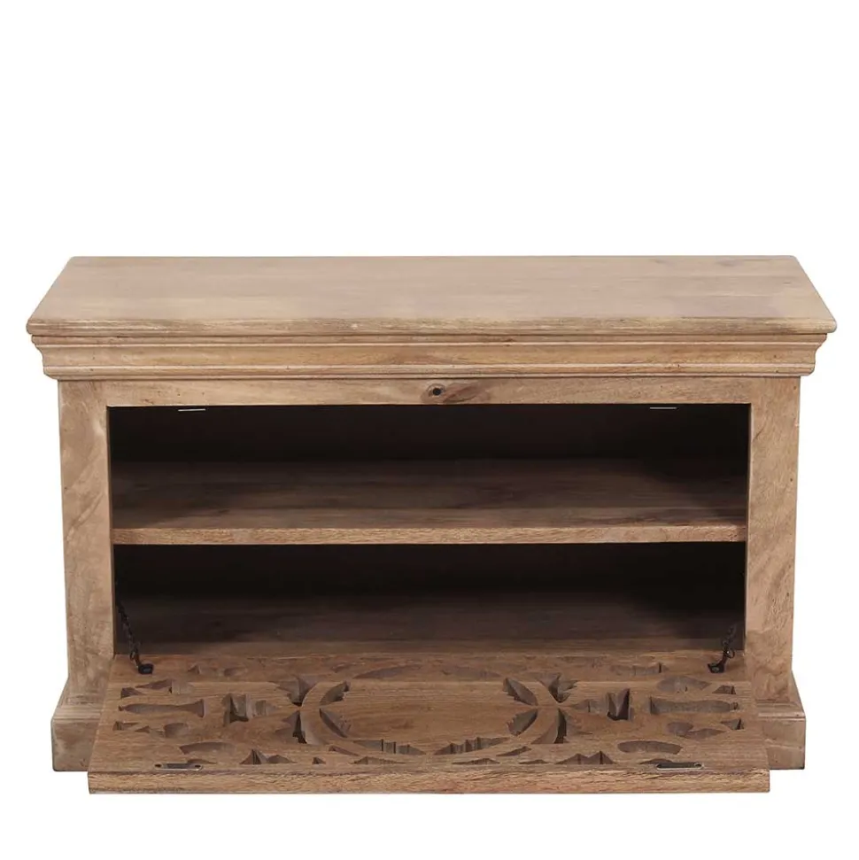 Vintage Flurmöbel aus Holz Sandfarben - Runiasa (sechsteilig)