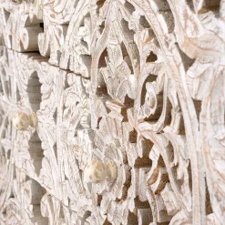 Vintage Sideboard in Mangoholz White Wash - Fudorus