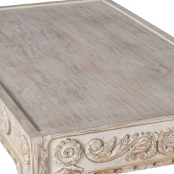 Vintage Wohnzimmertisch in Mangoholz White Wash - Lornas