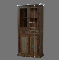 Vitrine Jamaica in Bunt