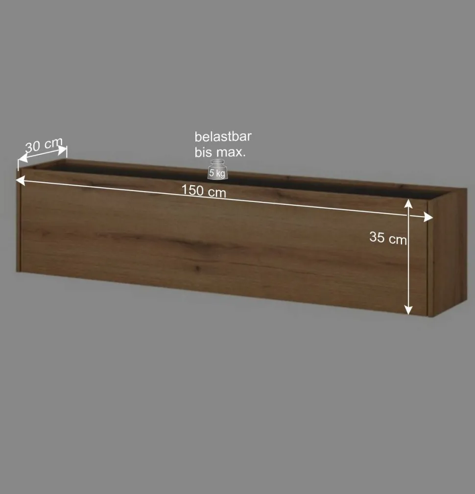 Vitrine und Hängeschränke Set - Colomania (dreiteilig)