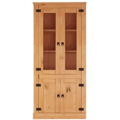 Vitrinenschrank im Mexikanischen Landhaus Look - Chrysa