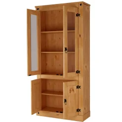 Vitrinenschrank im Mexikanischen Landhaus Look - Chrysa