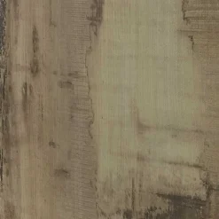 Vitrinenschrank in Holz verwittert & Weiß HG - Olvenion