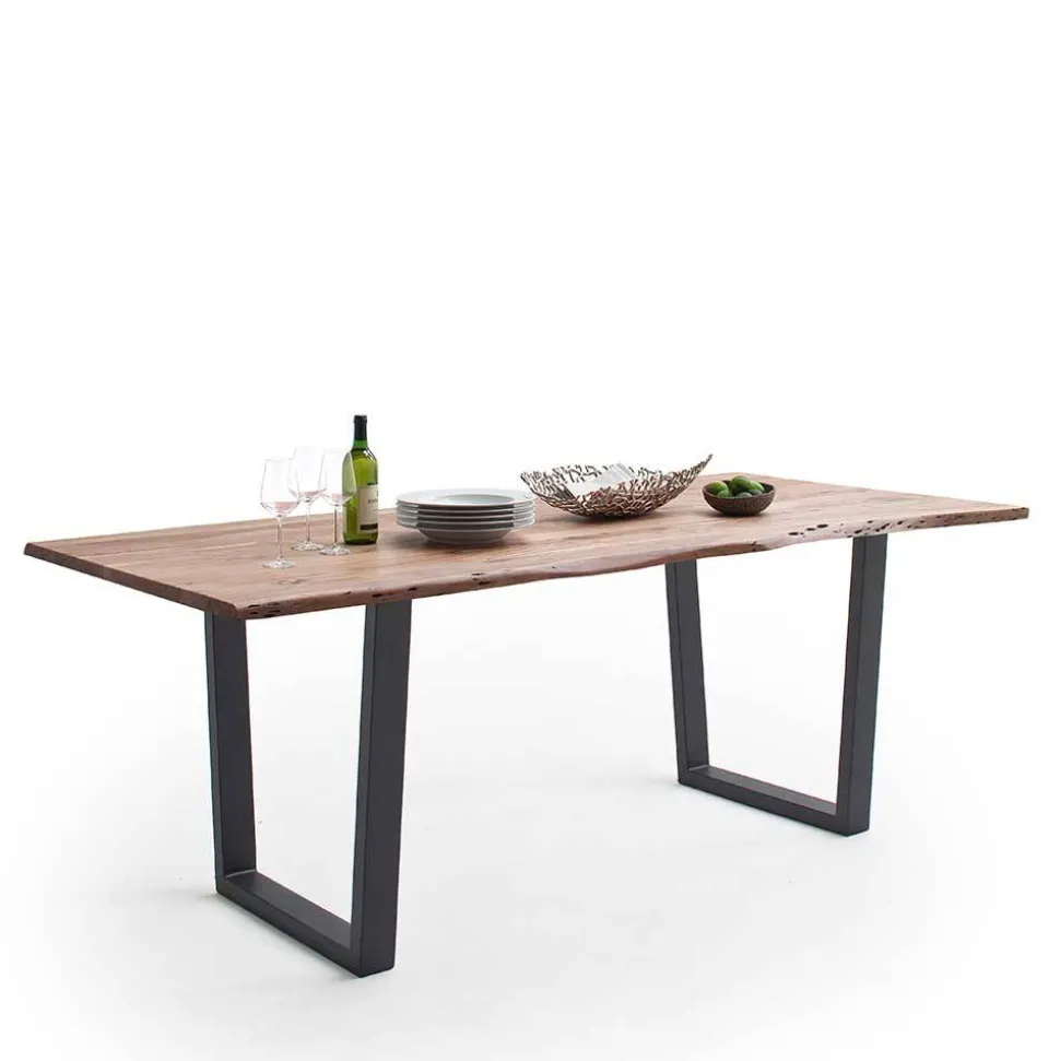 Waldkante Esstisch aus Akazie Massivholz - Donnira