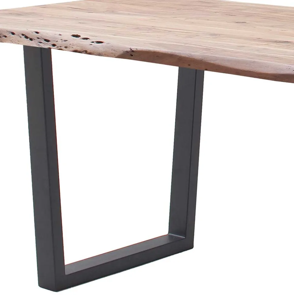 Waldkante Esstisch aus Akazie Massivholz - Donnira