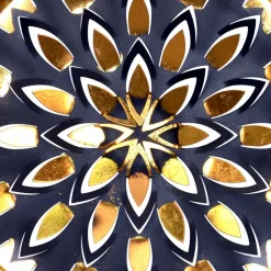 Wandbild Seerose aus Metall - Abelles