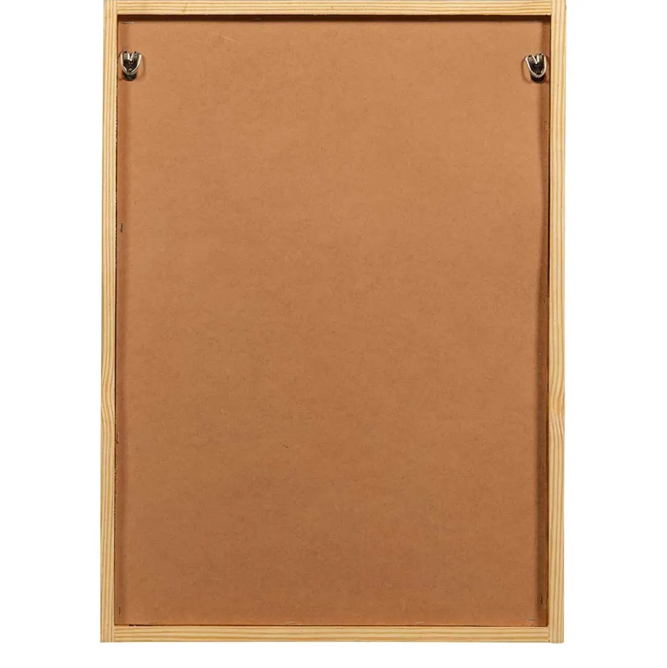 Wandbilder aus Jute und Holz - Lachea (2er Set)