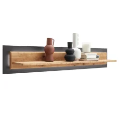 Wandboard in Wildeiche & Anthrazit - Flacona