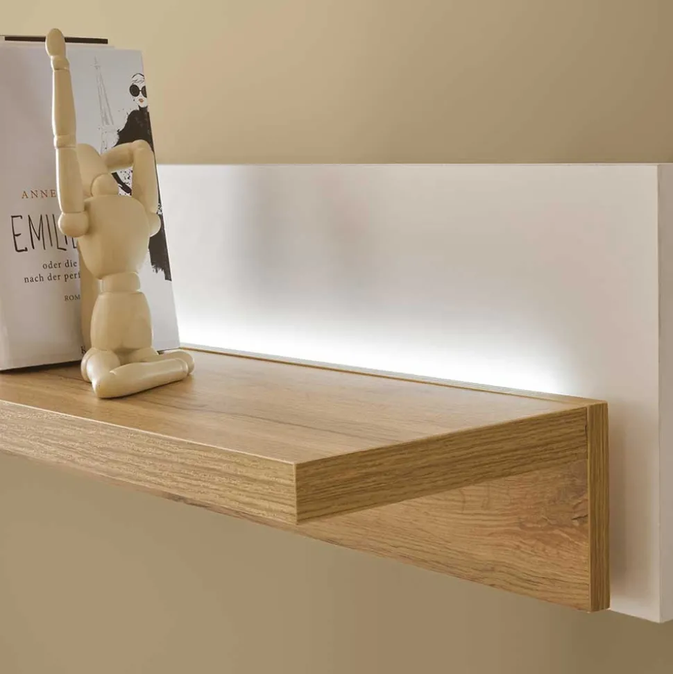 Wandboard mit Licht zweifarbig - Racelyn