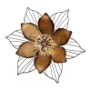 Wanddekoration aus Metall Blüte - Vien