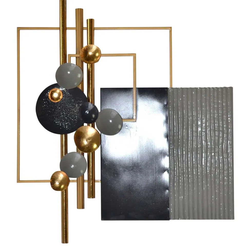 Wanddekoration aus Metall - Naomi