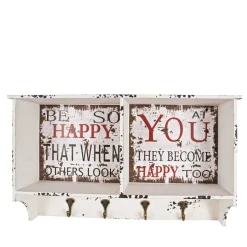 Wandgarderobe Esther im Shabby Chic Look