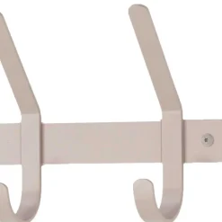 Wandgarderobe mit drei Doppelhaken - Contrage