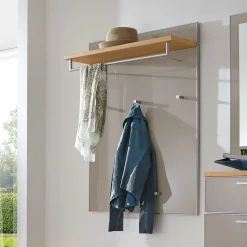 Wandpaneel Garderobe Diecca in Taupe