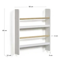 Wandregal für Bücher - Titelpräsentation - Vellindro