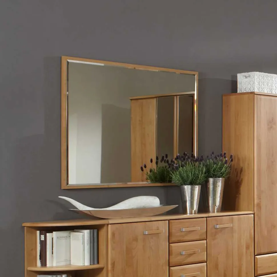 Wandspiegel Bordeaux aus Erle