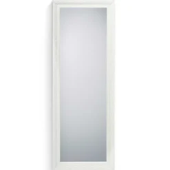 Wandspiegel im Vintage Look in Weiß Holzrahmen - Liancos