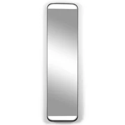 Wandspiegel in Schwarz aus Stahl - Wonbra