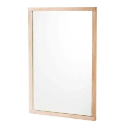 Wandspiegel in White Wash Holzoptik - Vaxos