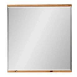 Wandspiegel mit Facettenschliff 80x85x3 cm - Symbrosia