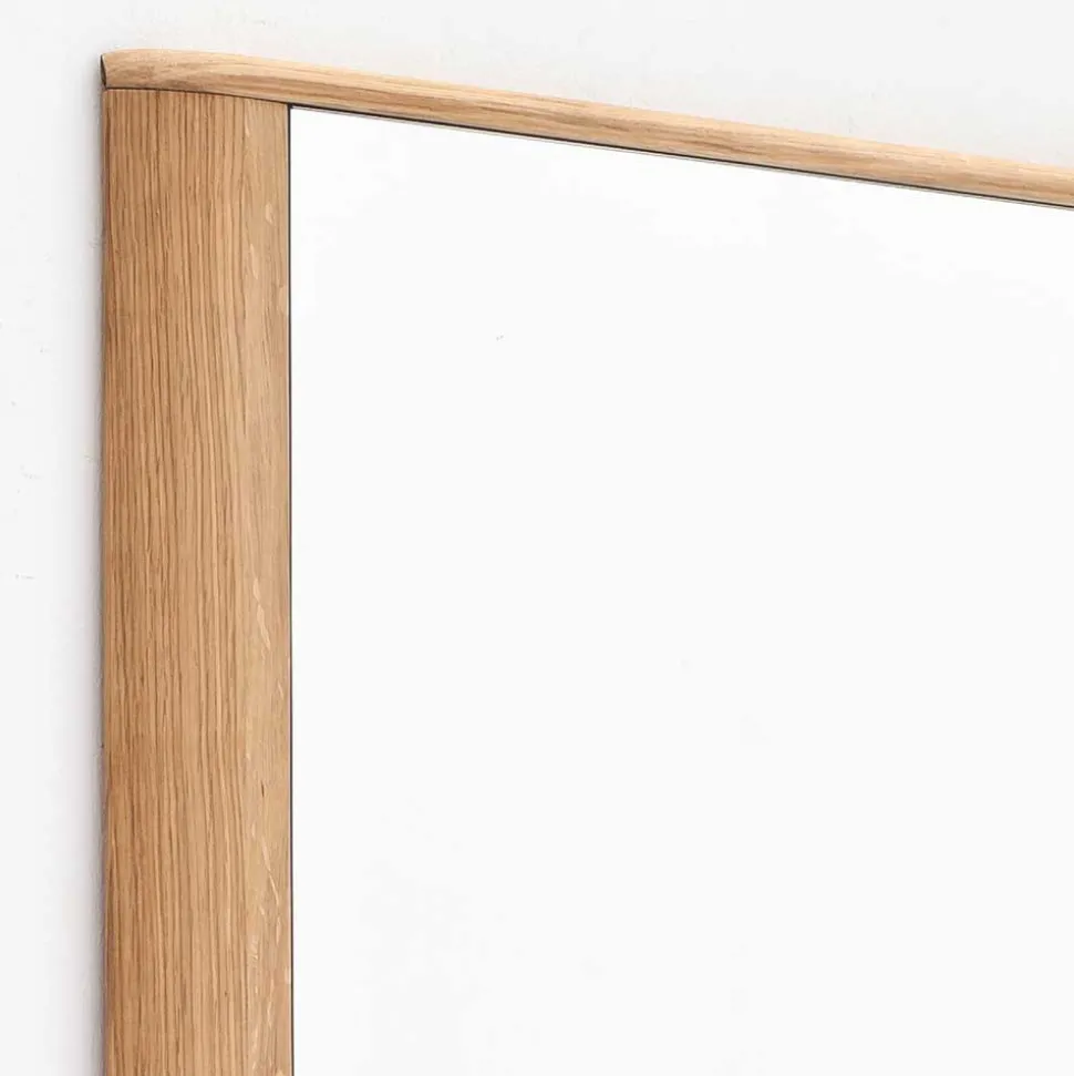 Wandspiegel mit Holzrahmen - Mabasa