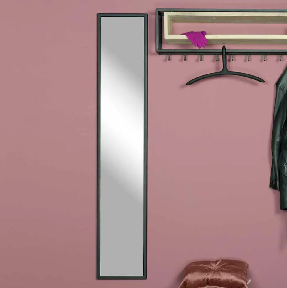 Wandspiegel mit Stahlrahmen - Acke