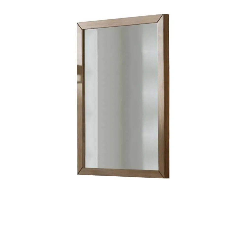 Wandspiegel Natrius aus Wildeiche Massivholz