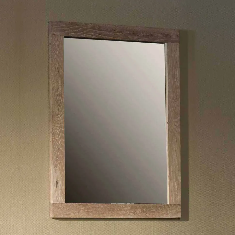 Wandspiegel Vish in Eiche Bianco