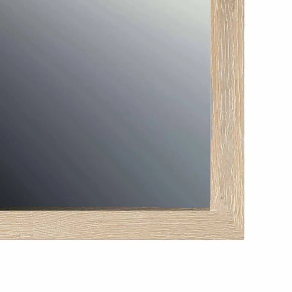 Wandspiegel Vish in Eiche Bianco