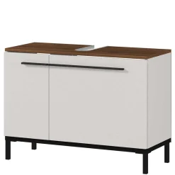 Waschbecken Unterschrank in Hellgrau - Dolida