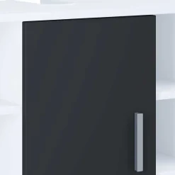 Waschbeckenschrank mit Tür und sechs Fächern - Musone