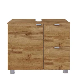 Waschbecken-Unterschrank in Wildeiche Holzoptik - Sucaeva