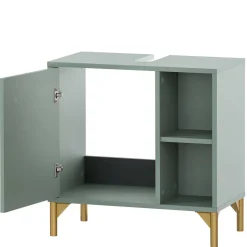 Waschbeckenunterschrank in Graugrün - Vilatata