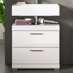 Waschbecken-Unterschrank in Weiß - Henriette