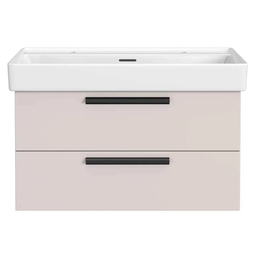 Waschkommode für zwei Armaturen - Adendras