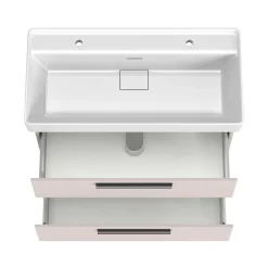 Waschkommode für zwei Armaturen - Adendras
