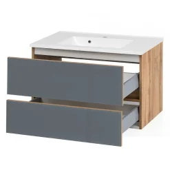 Waschplatz Einrichtung zweifarbig - Anviletca (zweiteilig)