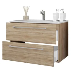 Waschtisch & Spiegel fürs Bad - Caleena (zweiteilig)