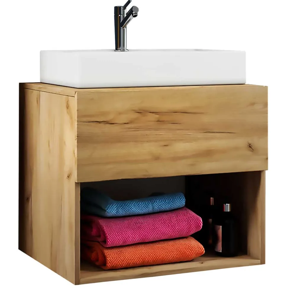 Waschtisch in Holzoptik Wildeiche Honig - Toulon