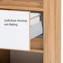 Waschtisch Möbel & Hochschrank Set - Vrendina (dreiteilig)