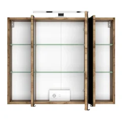 Waschtisch Möbel & Hochschrank Set - Vrendina (dreiteilig)