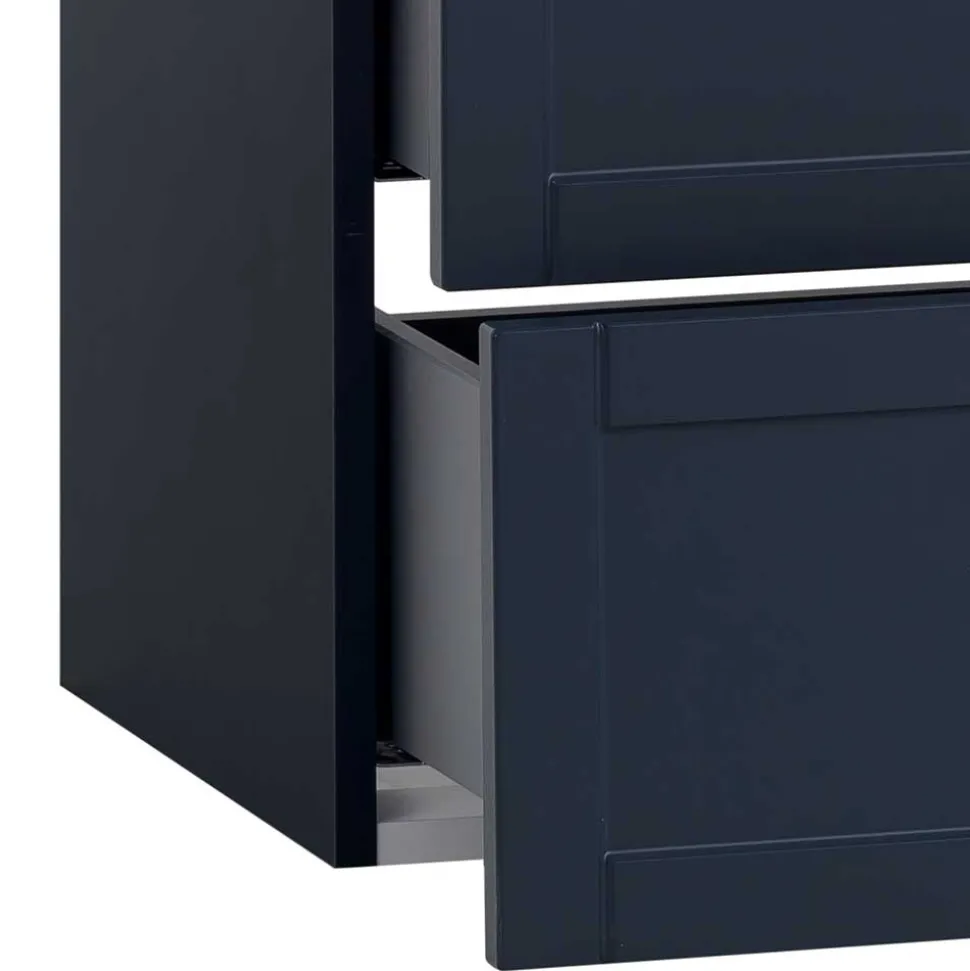 Waschtischkonsole in Dunkelblau - Canyon