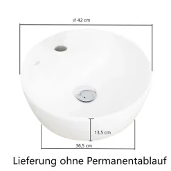 Waschtischkonsole mit Aufsatzbecken - Agiruan