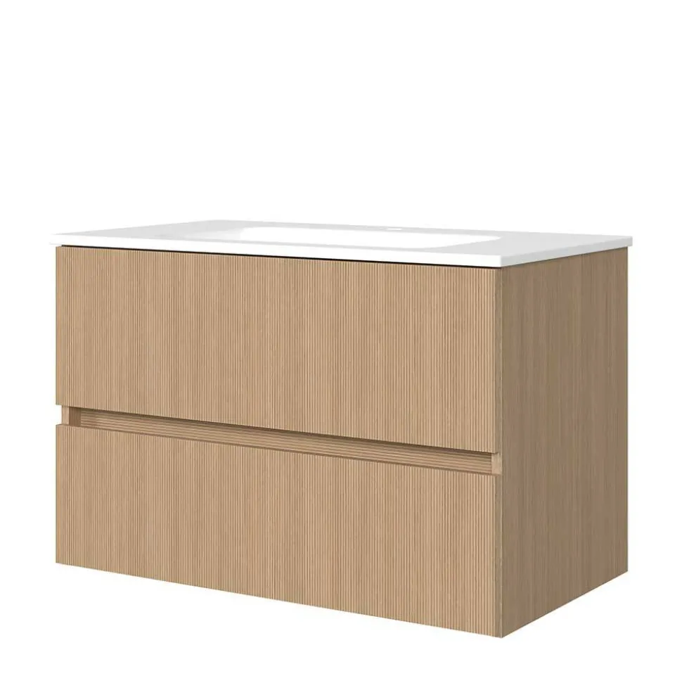 Waschtischkonsole mit Einlasswaschbecken - Vibulam