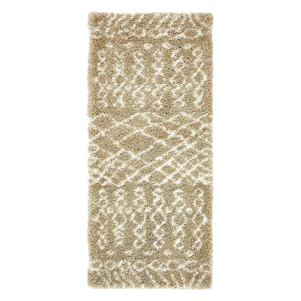 Weicher Läufer Teppich abstrakt gemustert - Sofia