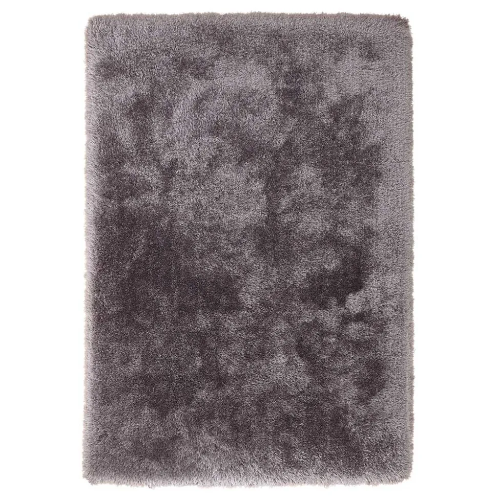 Weicher Teppich in Silbergrau - Berto